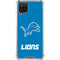 NFL Detroit Lions Distressed Galaxy A12 Clear Case