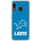 NFL Detroit Lions Distressed Galaxy A20 Clear Case