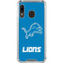 NFL Detroit Lions Distressed Galaxy A30 Clear Case