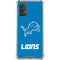 NFL Detroit Lions Distressed Galaxy A32 5G Clear Case