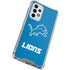 NFL Detroit Lions Distressed Galaxy A33 5G Clear Case
