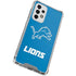 NFL Detroit Lions Distressed Galaxy A53 5G Clear Case