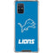 NFL Detroit Lions Distressed Galaxy A71 5G Clear Case