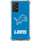 NFL Detroit Lions Distressed Galaxy A72 5G Clear Case