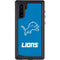 NFL Detroit Lions Distressed Galaxy Note 10 Waterproof Case