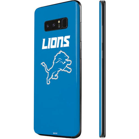NFL Detroit Lions Distressed Galaxy Note 8 Skin