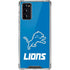 NFL Detroit Lions Distressed Galaxy Note20 5G Clear Case