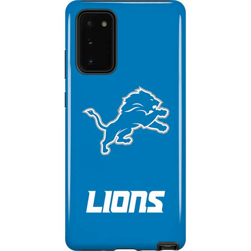 NFL Detroit Lions Distressed Galaxy Note20 5G Pro Case