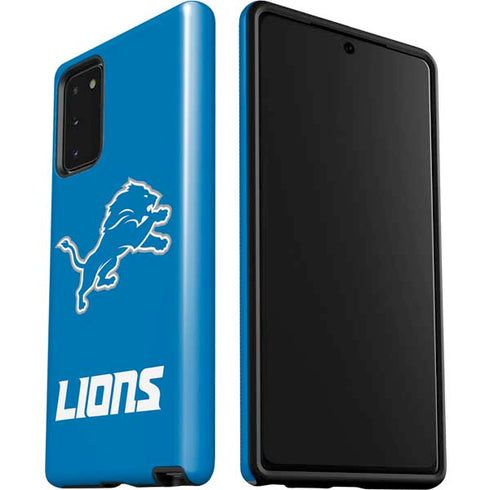 NFL Detroit Lions Distressed Galaxy Note20 5G Pro Case