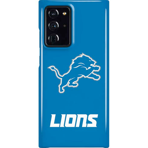 NFL Detroit Lions Distressed Galaxy Note20 Ultra 5G Lite Case