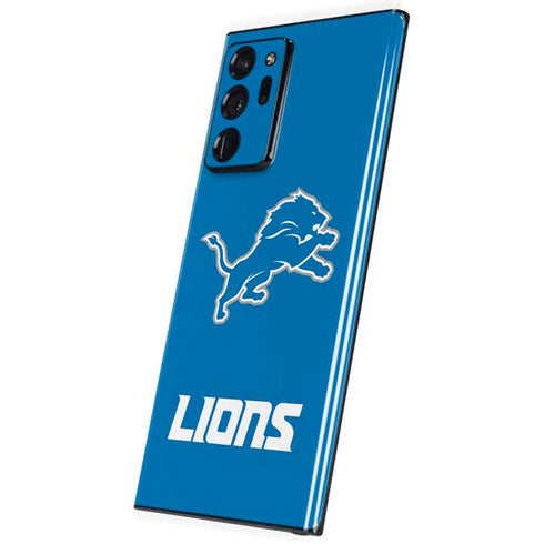 NFL Detroit Lions Distressed Galaxy Note20 Ultra 5G Skin