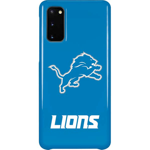 NFL Detroit Lions Distressed Galaxy S20 Lite Case