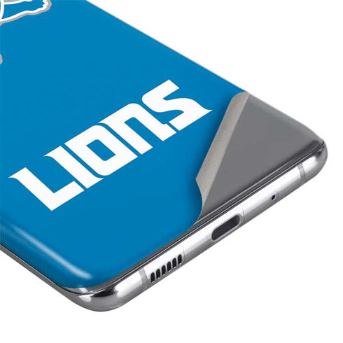 NFL Detroit Lions Distressed Galaxy S20 Plus Skin