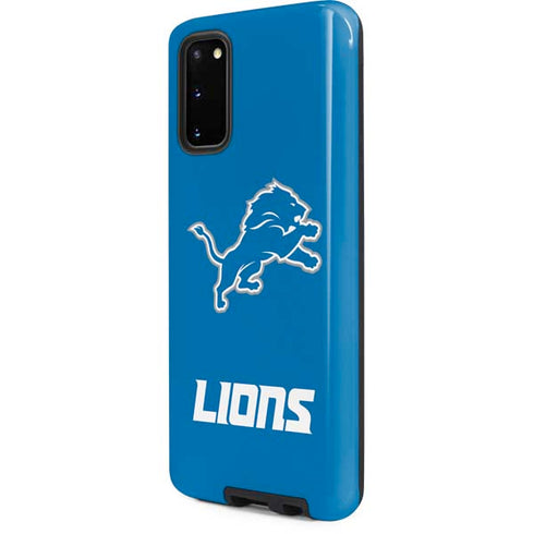 NFL Detroit Lions Distressed Galaxy S20 Pro Case