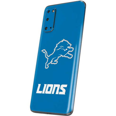NFL Detroit Lions Distressed Galaxy S20 Skin