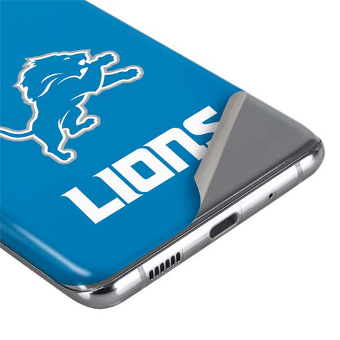 NFL Detroit Lions Distressed Galaxy S20 Ultra 5G Skin