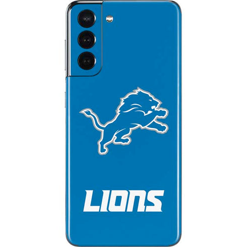 NFL Detroit Lions Distressed Galaxy S21 5G Skin