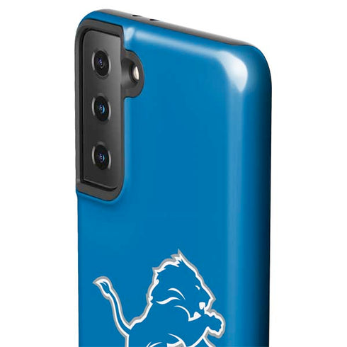 NFL Detroit Lions Distressed Galaxy S21 FE Pro Case