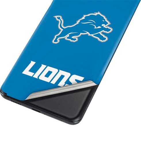 NFL Detroit Lions Distressed Galaxy S21 Plus 5G Skin