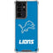 NFL Detroit Lions Distressed Galaxy S21 Ultra 5G Clear Case
