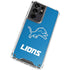 NFL Detroit Lions Distressed Galaxy S21 Ultra 5G Clear Case