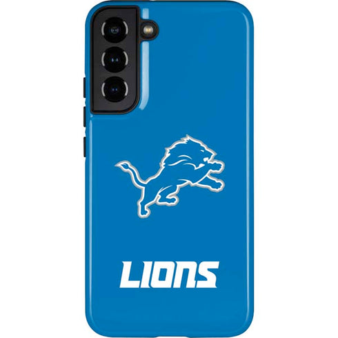 NFL Detroit Lions Distressed Galaxy S22 Plus Pro Case