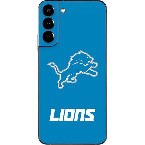 NFL Detroit Lions Distressed Galaxy S22 Plus Skin