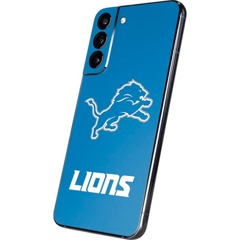 NFL Detroit Lions Distressed Galaxy S22 Plus Skin