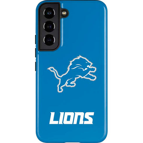 NFL Detroit Lions Distressed Galaxy S22 Pro Case
