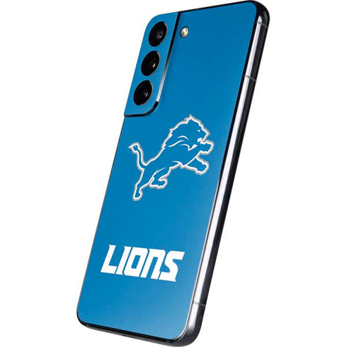 NFL Detroit Lions Distressed Galaxy S22 Skin