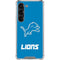 NFL Detroit Lions Distressed Galaxy S23 Clear Case