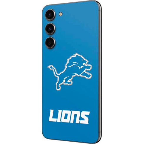 NFL Detroit Lions Distressed Galaxy S23 Plus Skin