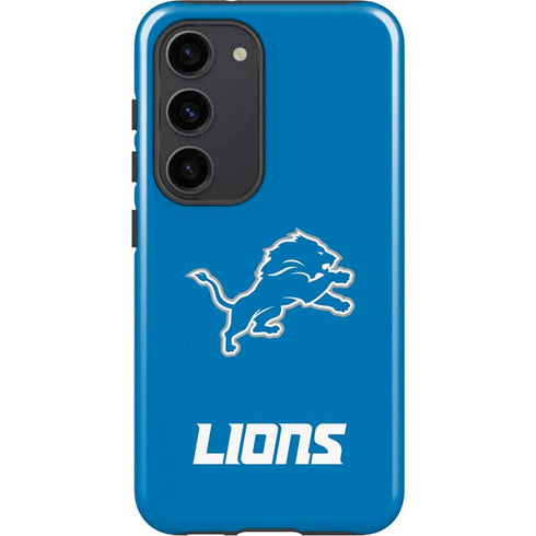 NFL Detroit Lions Distressed Galaxy S23 Pro Case
