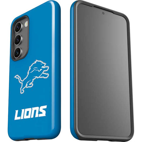NFL Detroit Lions Distressed Galaxy S23 Pro Case