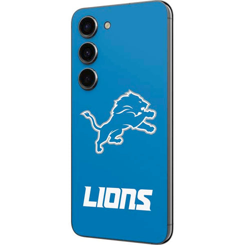 NFL Detroit Lions Distressed Galaxy S23 Skin