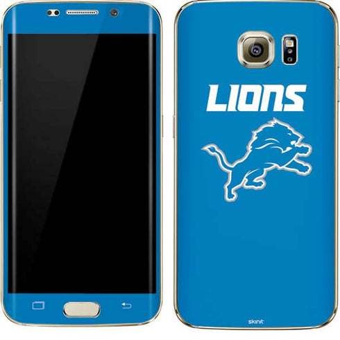NFL Detroit Lions Distressed Galaxy S7 Edge Skin