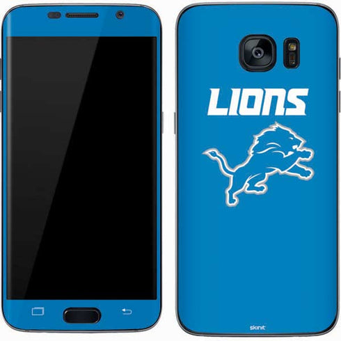 NFL Detroit Lions Distressed Galaxy S7 Skin
