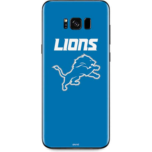 NFL Detroit Lions Distressed Galaxy S8 Skin