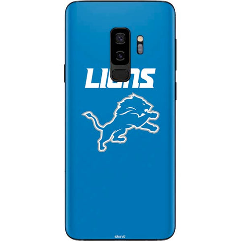 NFL Detroit Lions Distressed Galaxy S9 Plus Skin