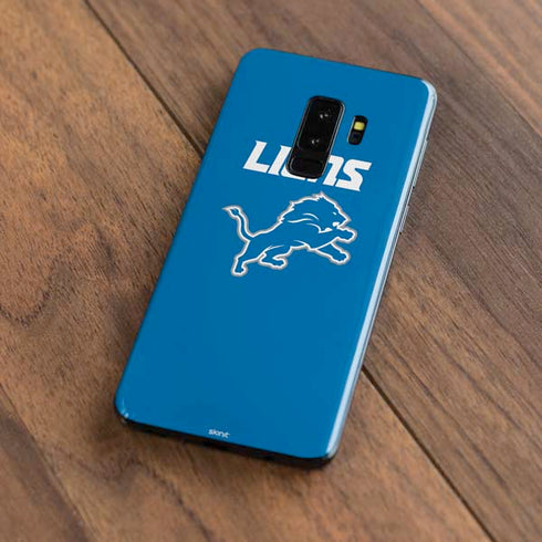 NFL Detroit Lions Distressed Galaxy S9 Plus Skin