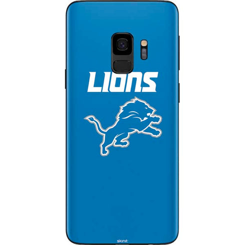 NFL Detroit Lions Distressed Galaxy S9 Skin