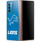 NFL Detroit Lions Distressed Galaxy Z Fold2 5G Skin