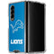 NFL Detroit Lions Distressed Galaxy Z Fold4 5G Clear Case