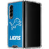 NFL Detroit Lions Distressed Galaxy Z Fold4 5G Clear Case