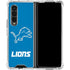 NFL Detroit Lions Distressed Galaxy Z Fold4 5G Clear Case