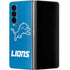 NFL Detroit Lions Distressed Galaxy Z Fold4 5G Skin