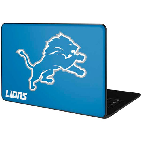 NFL Detroit Lions Distressed Google Pixelbook Go Skin