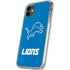 NFL Detroit Lions Distressed iPhone 11 Clear Case