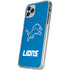 NFL Detroit Lions Distressed iPhone 11 Pro Clear Case