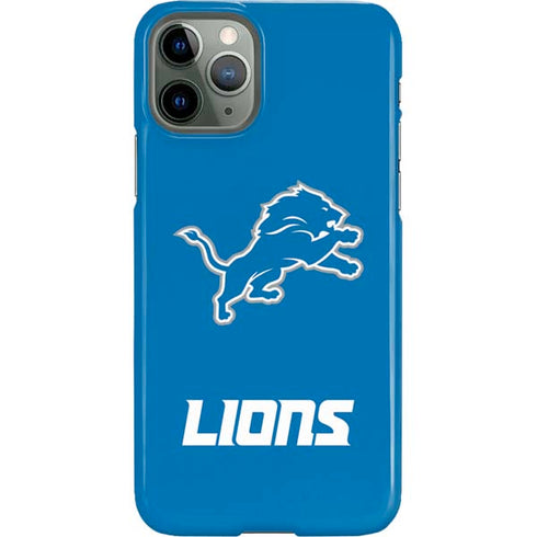 NFL Detroit Lions Distressed iPhone 11 Pro Lite Case